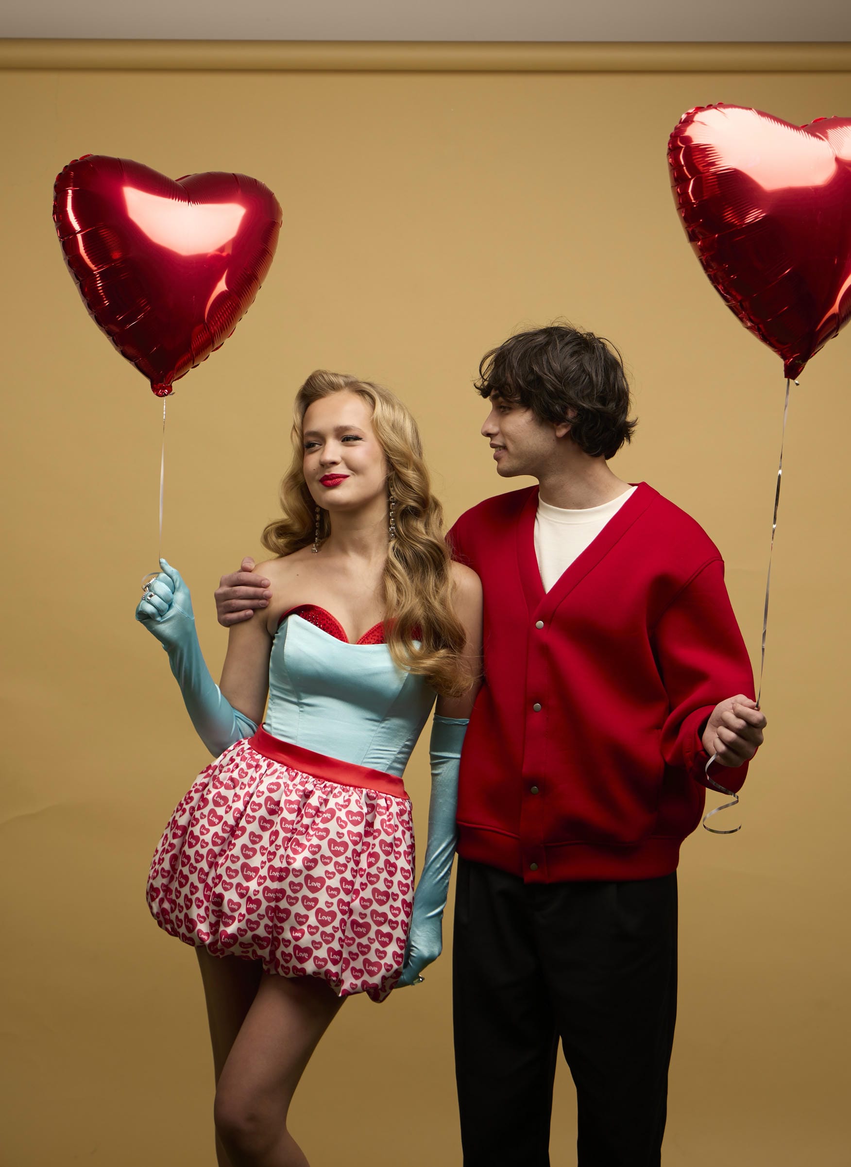 Юбка баллон LOVE IS (Белый)