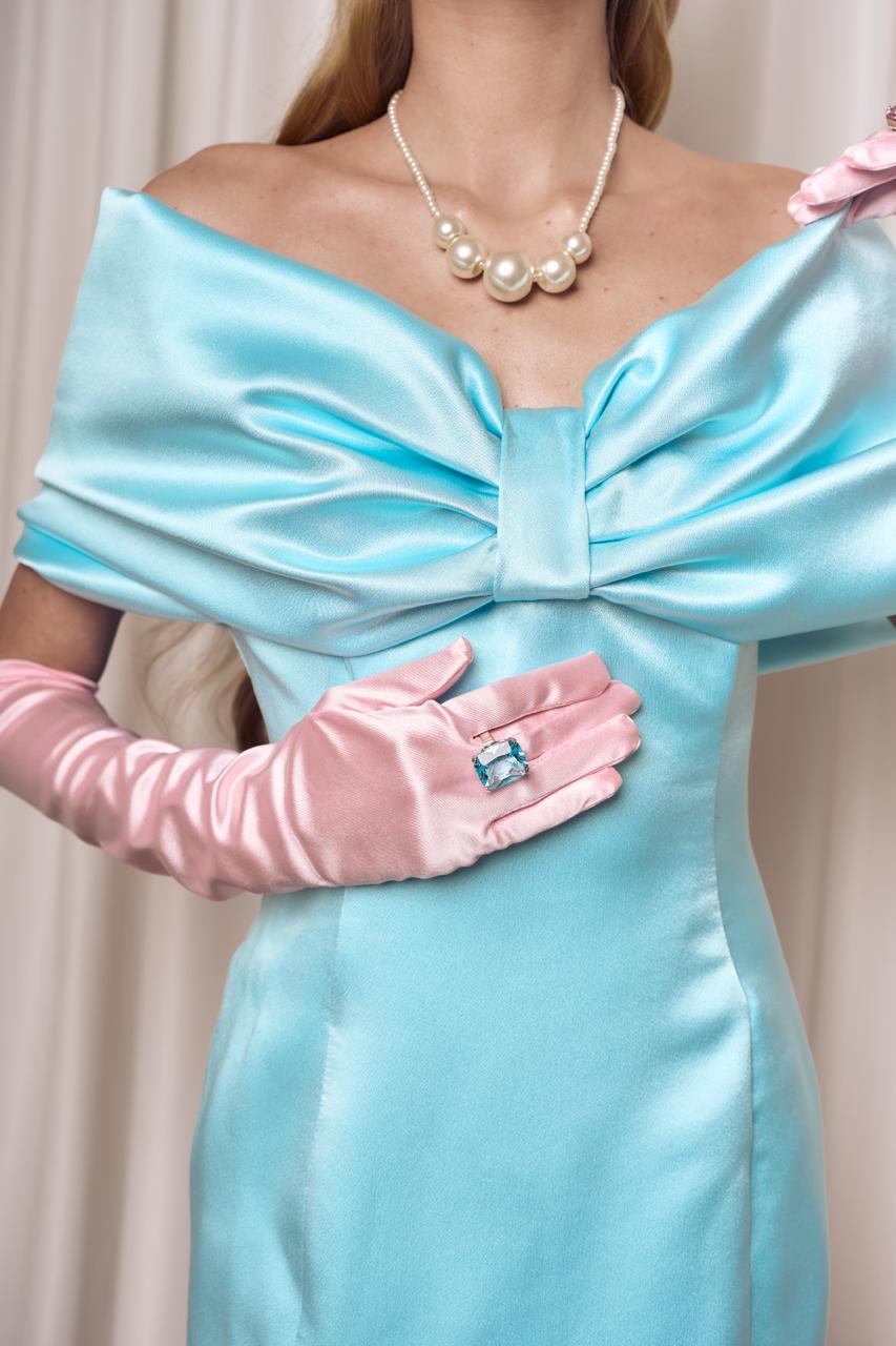 Платье Мальвина (Голубой)