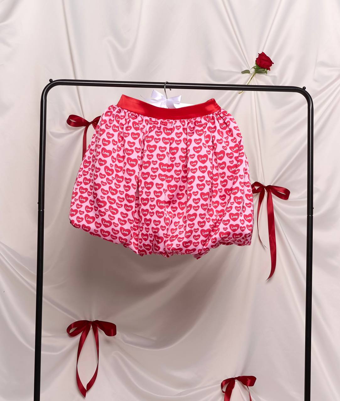 Юбка баллон LOVE IS (Розовый)